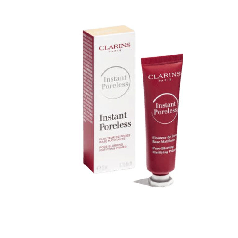 Clarins poreless. Clarins instant Poreless. Кларанс матирующая база под макияж. Clarins selfie-ready instant Poreless Makeup Base. Clarins 2022.